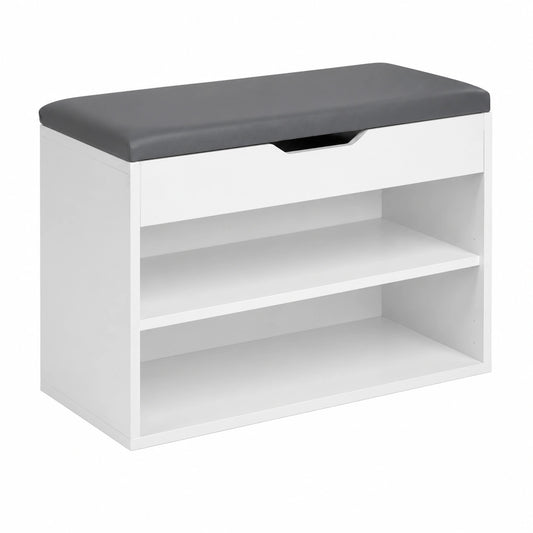 Schuhschrank mit Sitzbank und Stauraum – Ideal für Flur und Garderobe